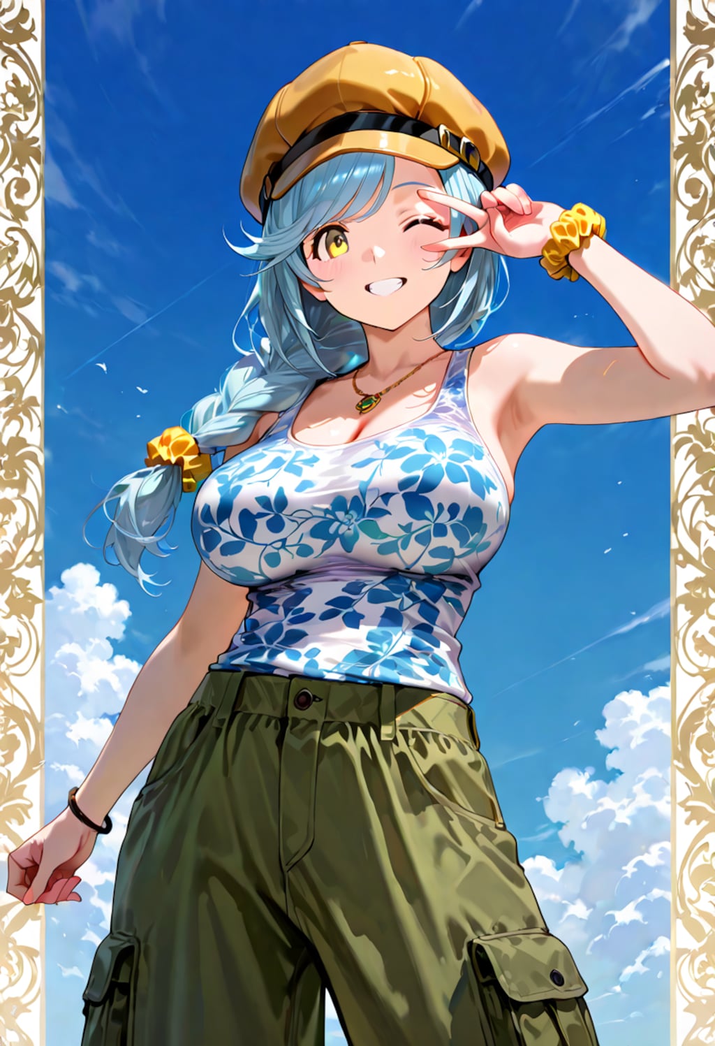 模様比較：ボタニカル①