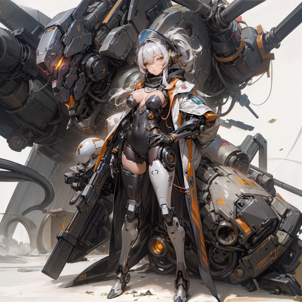 Girl and Robot1059 | の人気AIイラスト・グラビア