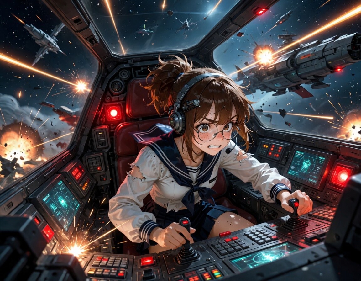 ある日突然、宇宙戦争!?