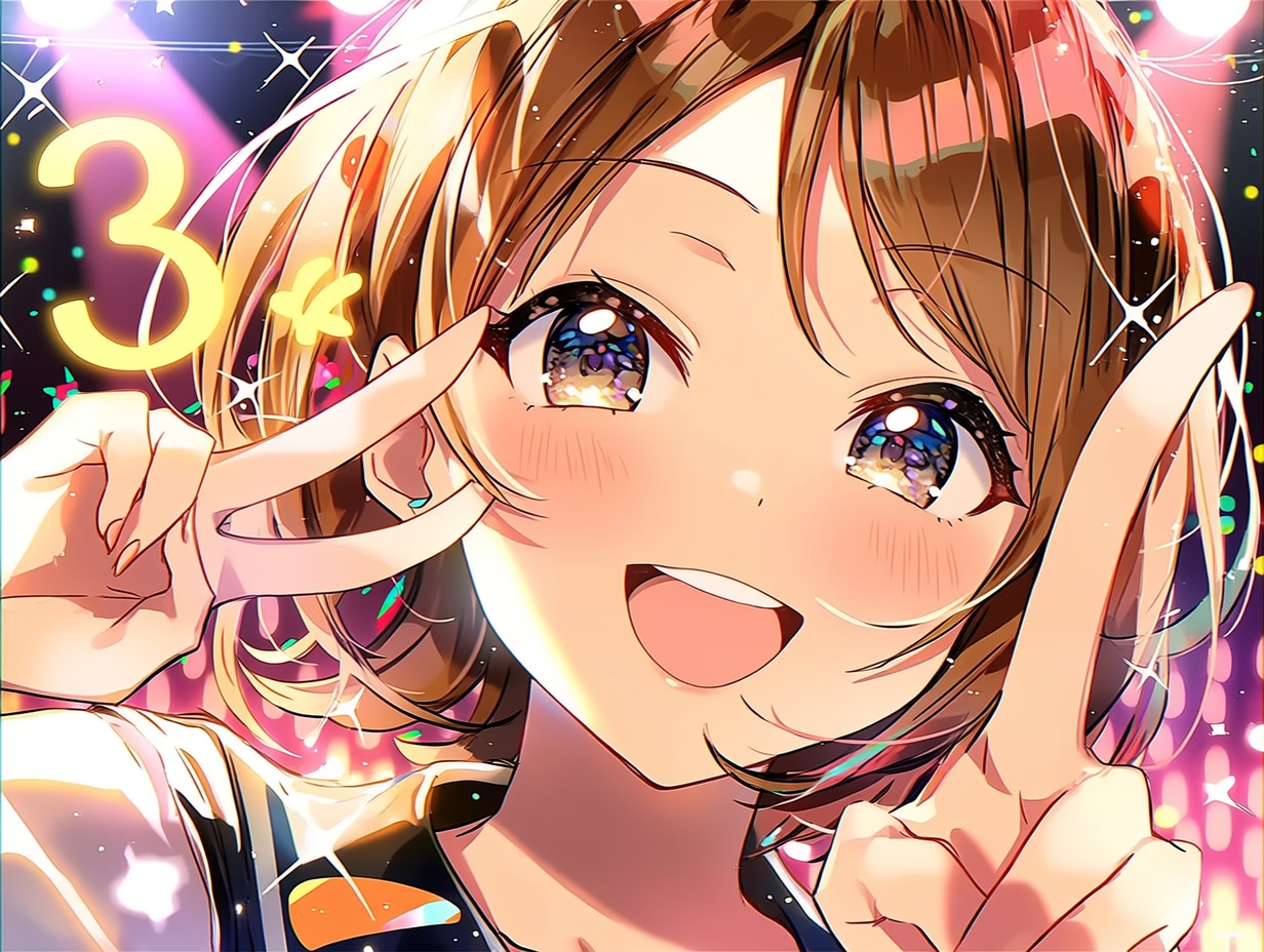 3時のアイドル（３）niji7 | の人気AIイラスト・グラビア