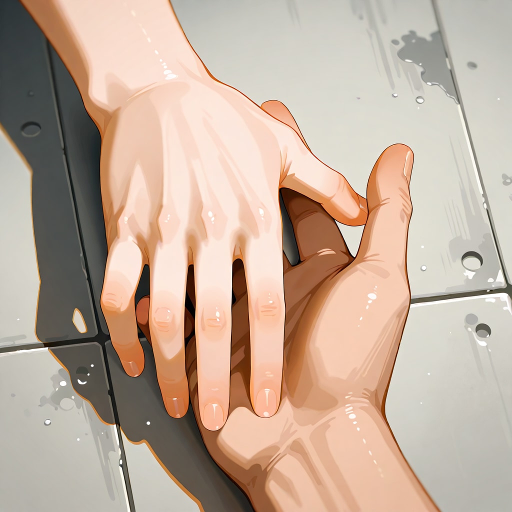 まじで手だけになった