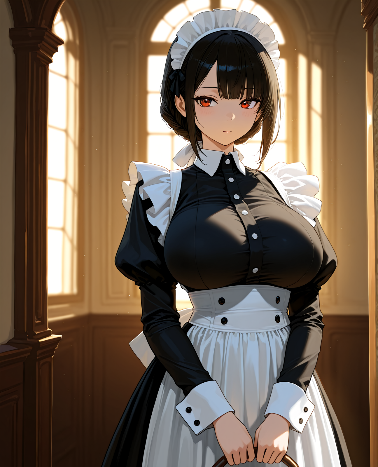 昔ながらのメイドさん