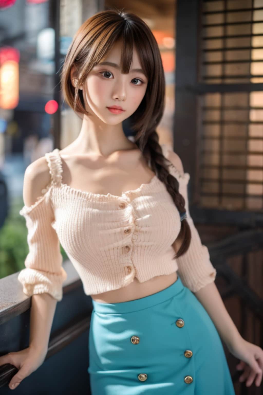 夕暮れ
