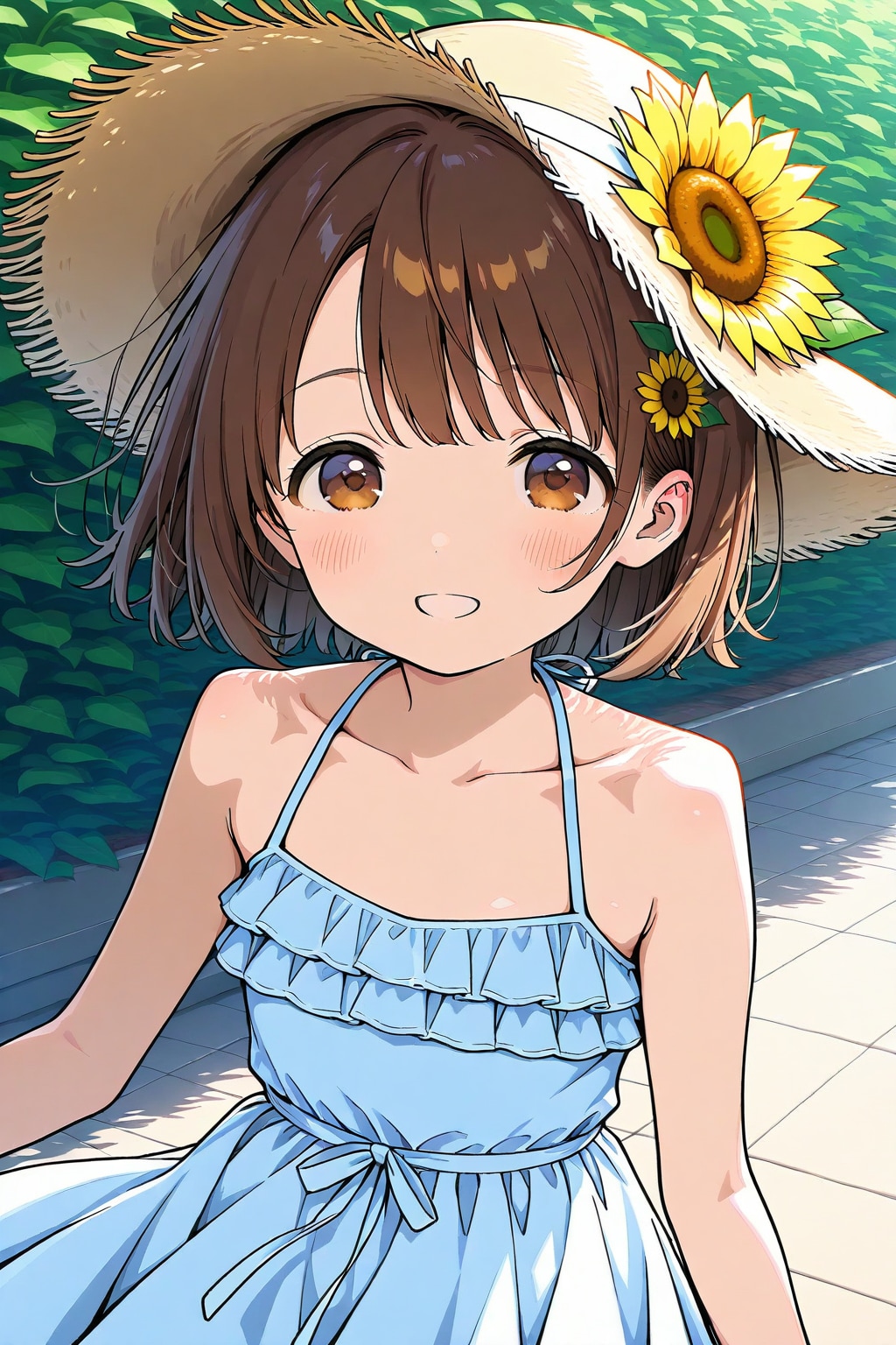 sunflower は野外背景にする力が強い説