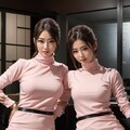 halterneck bodycon office ladies♫ 2 2枚目