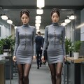 halterneck bodycon office ladies♫ 2 11枚目