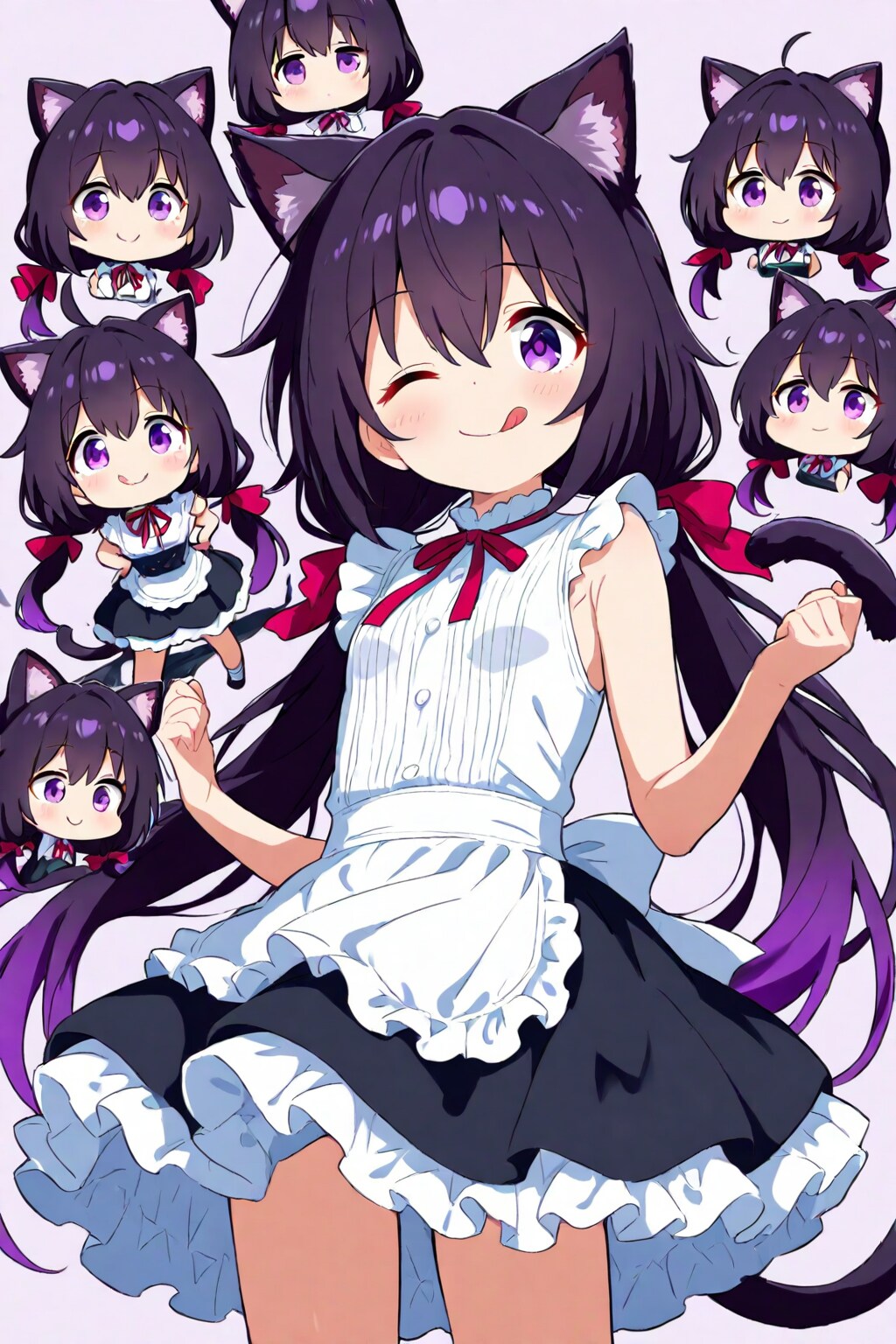 てへぺろ猫娘