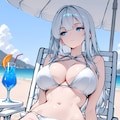 ビーチサイドにて 3枚目