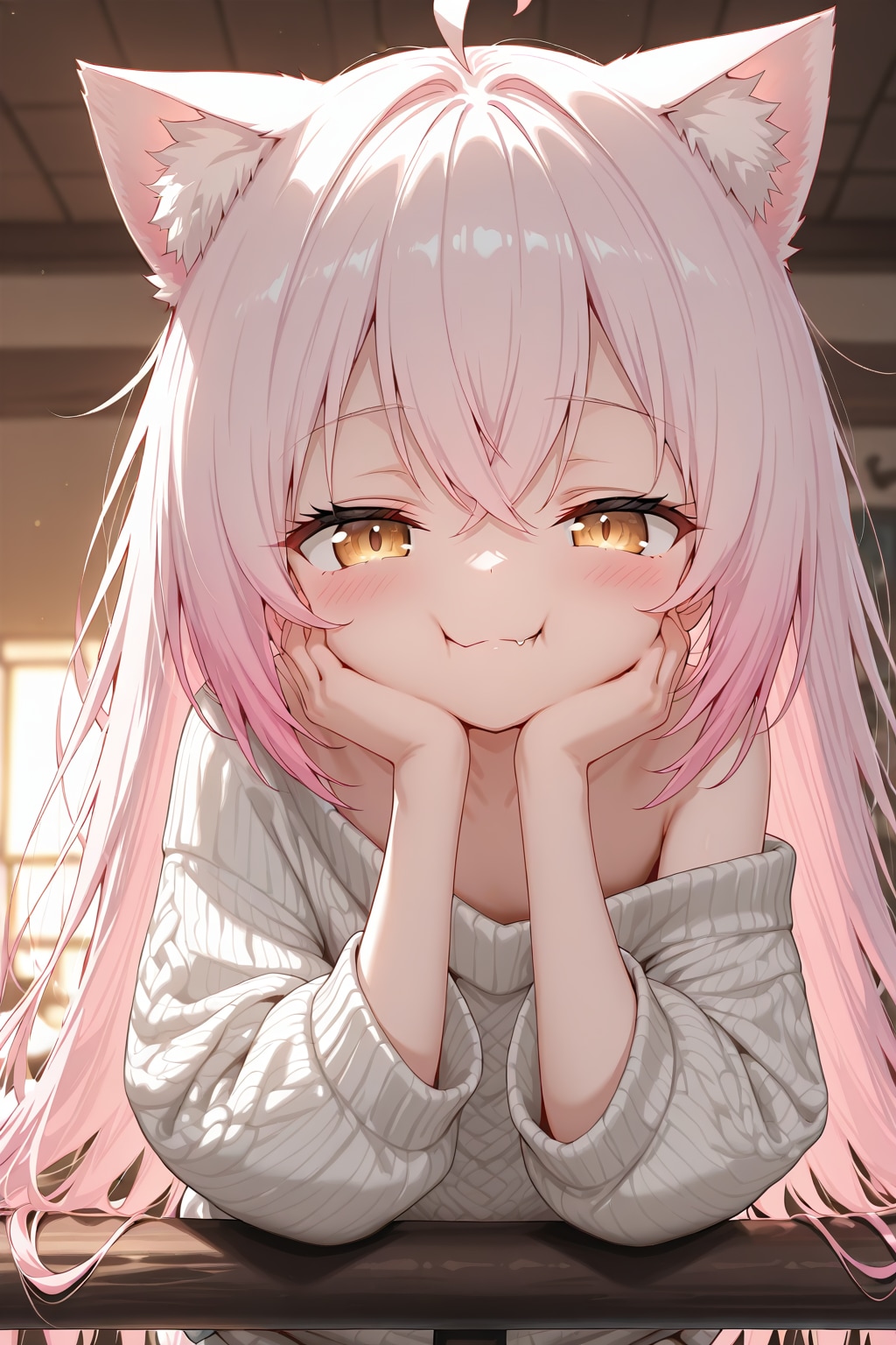 ネコミミセーター