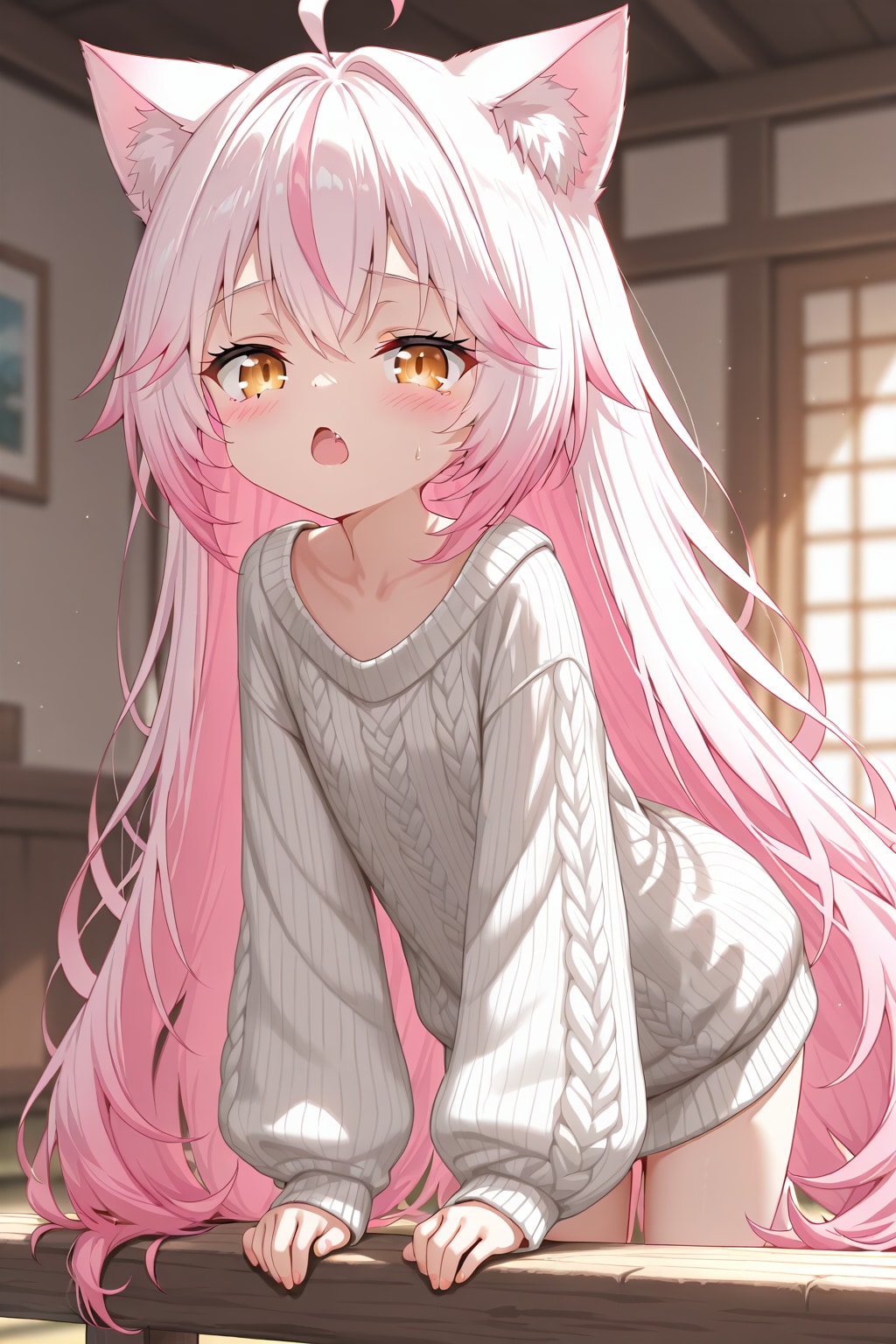 ネコミミセーター