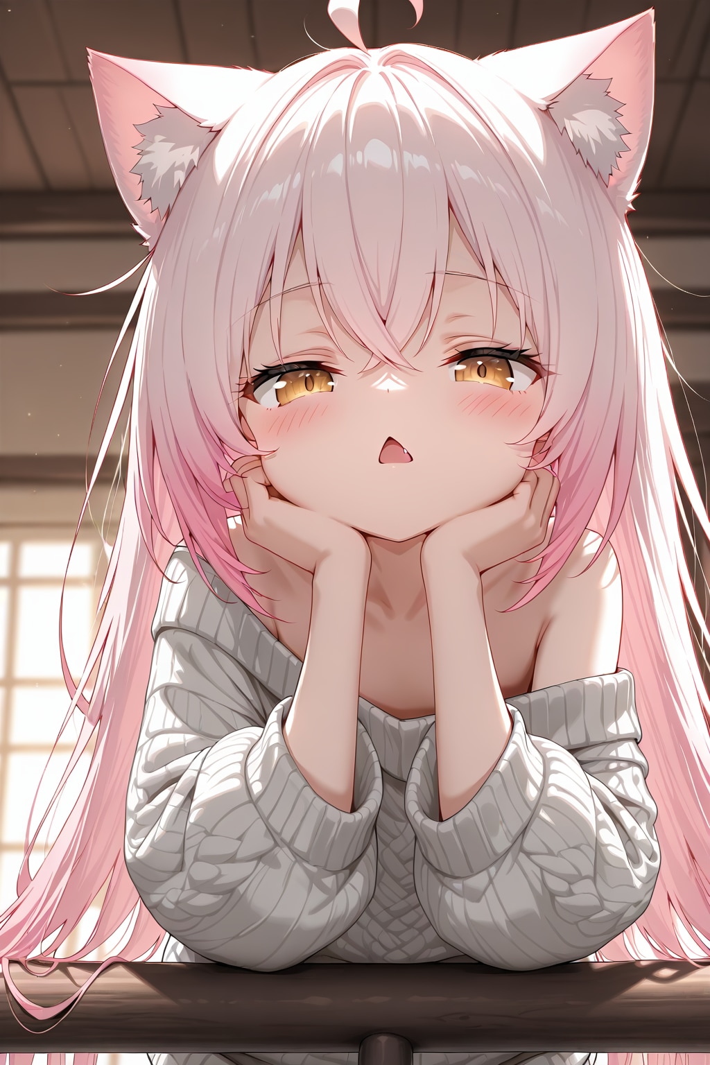 ネコミミセーター