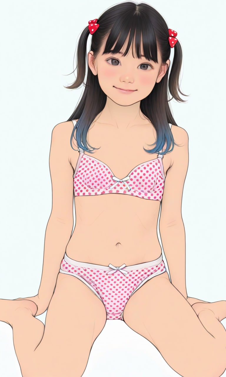下着の女の子