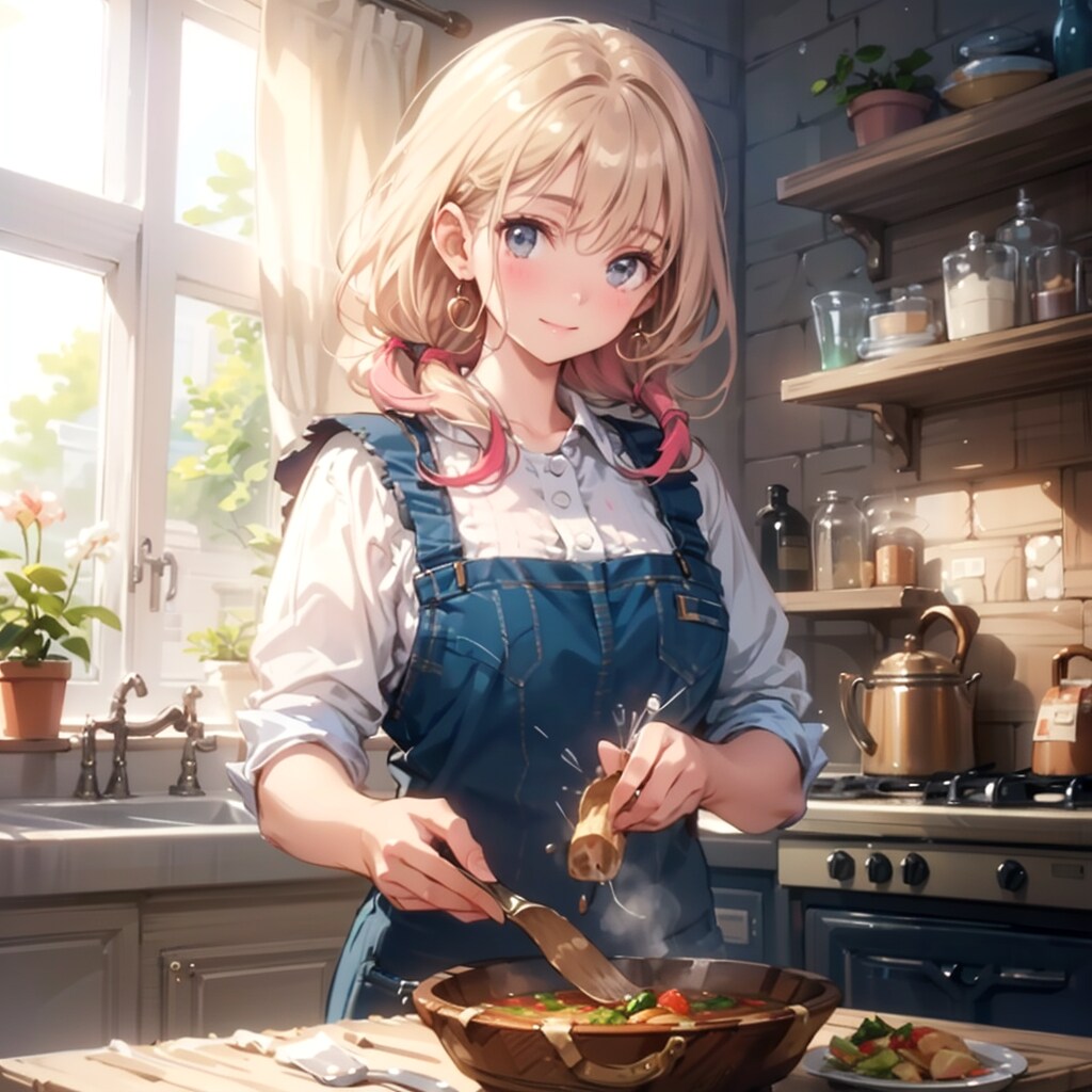 もう直ぐできるわよ。