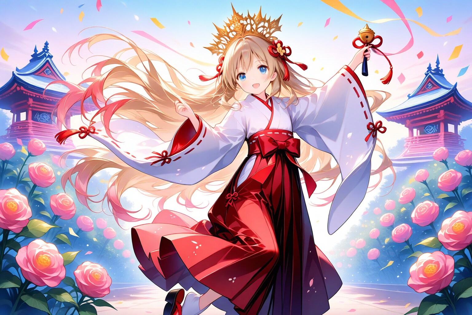 巫女神楽G | の人気AIイラスト・グラビア