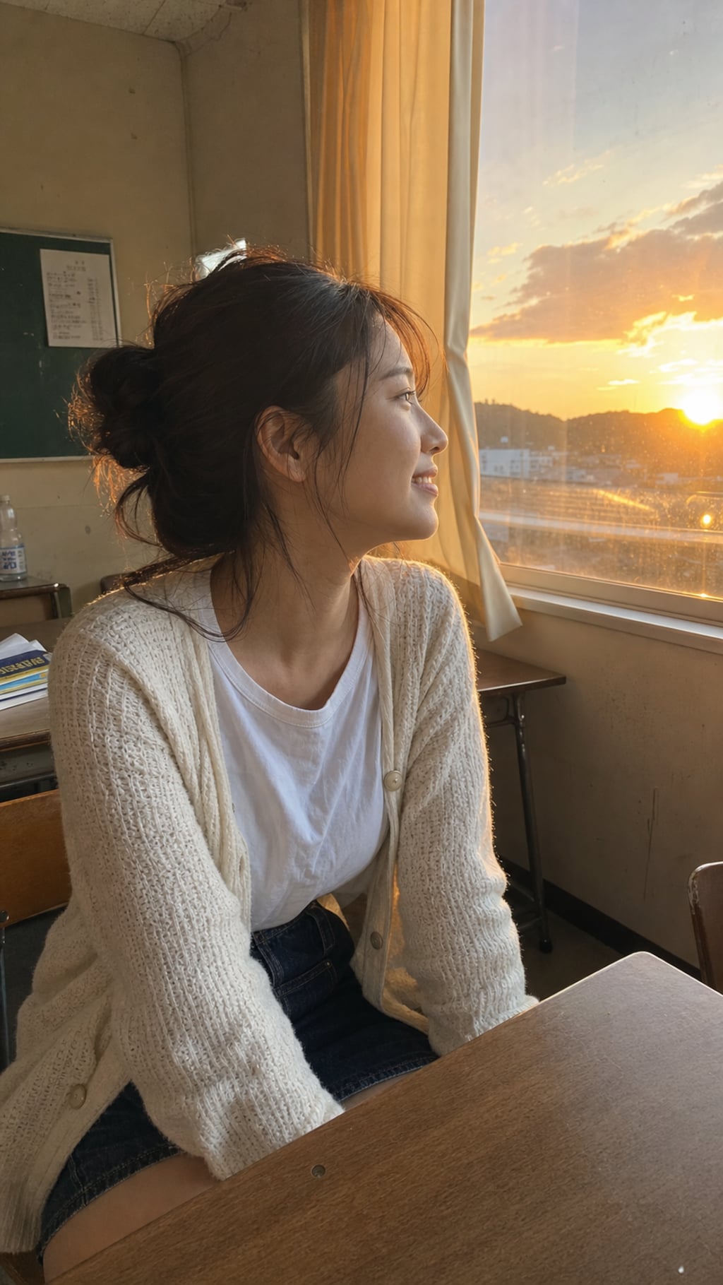 Sunset Through the Window