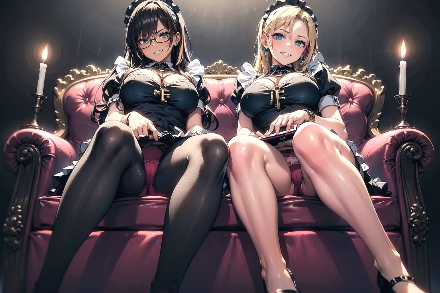 挑発メイドさん⑰