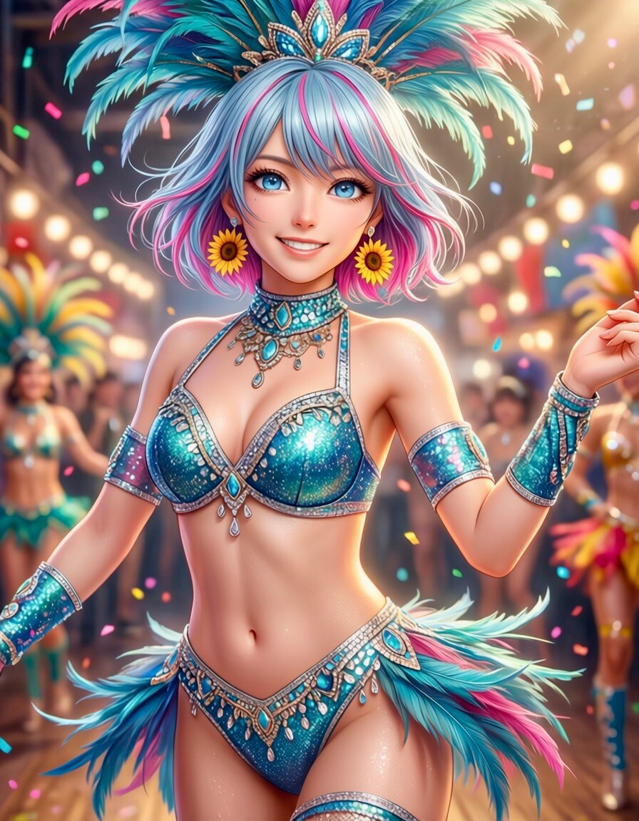 雫ちゃん💧anime2.5D サンバガール