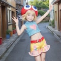町一番のひょうきん娘 4枚目