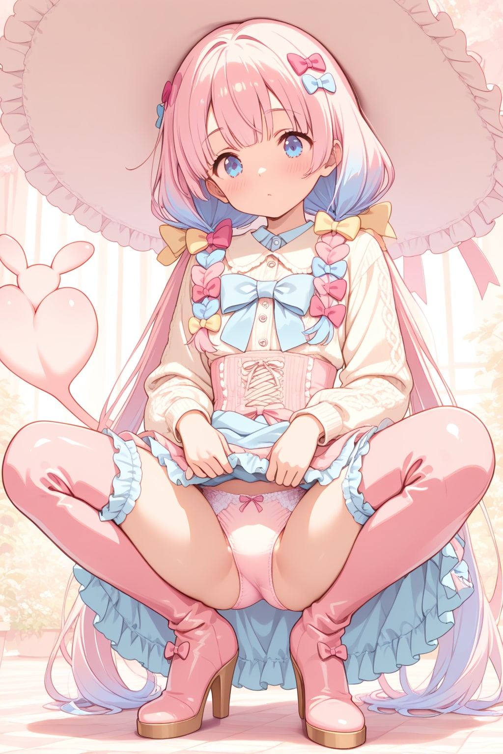 甘ロリ&サイハイ&ショーツ001《ももの引用》
