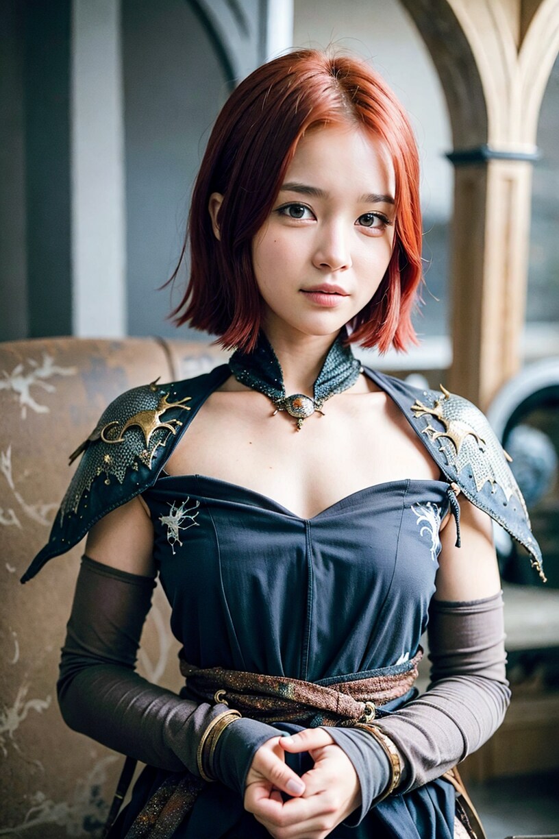 赤い髪の王女