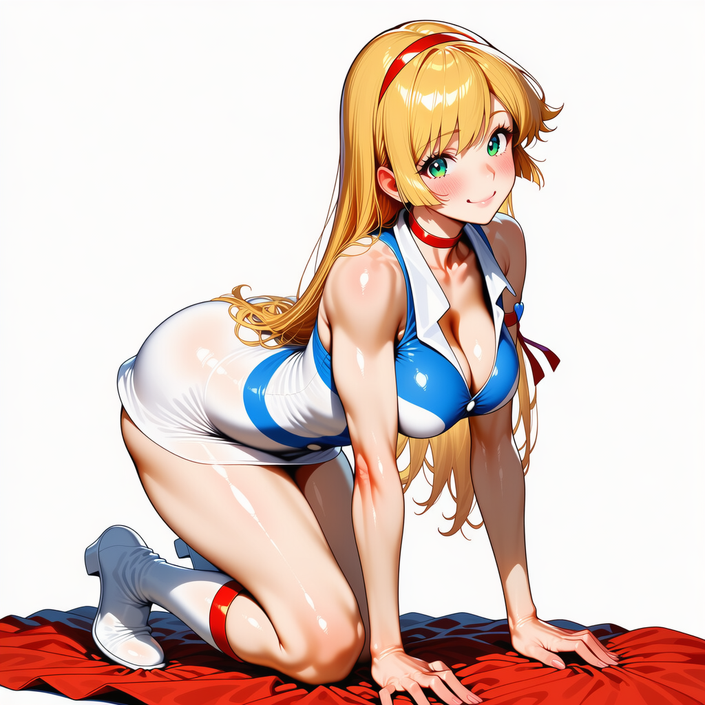 ハニーさんの四つん這いですの