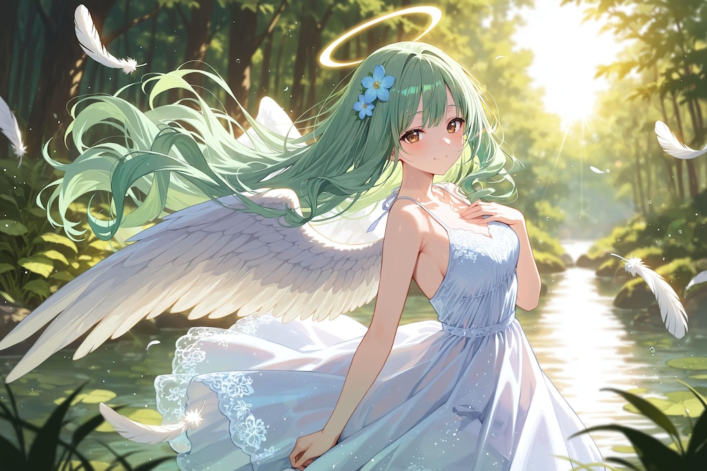 天使さん頑張ります