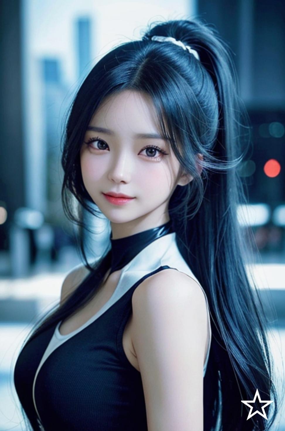 ✨オフィス街の清楚系ポニテ美女✨