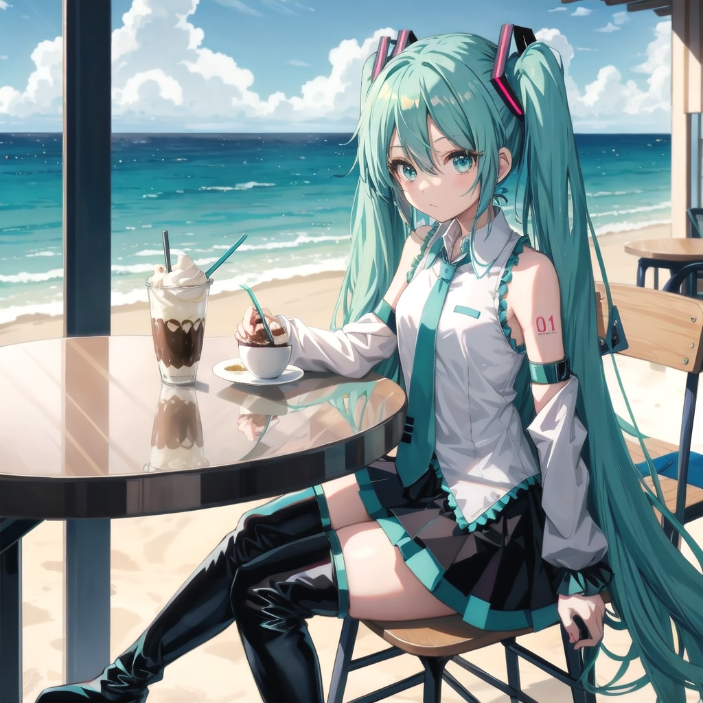 V4B 初音ミク 海の見えるレストラン