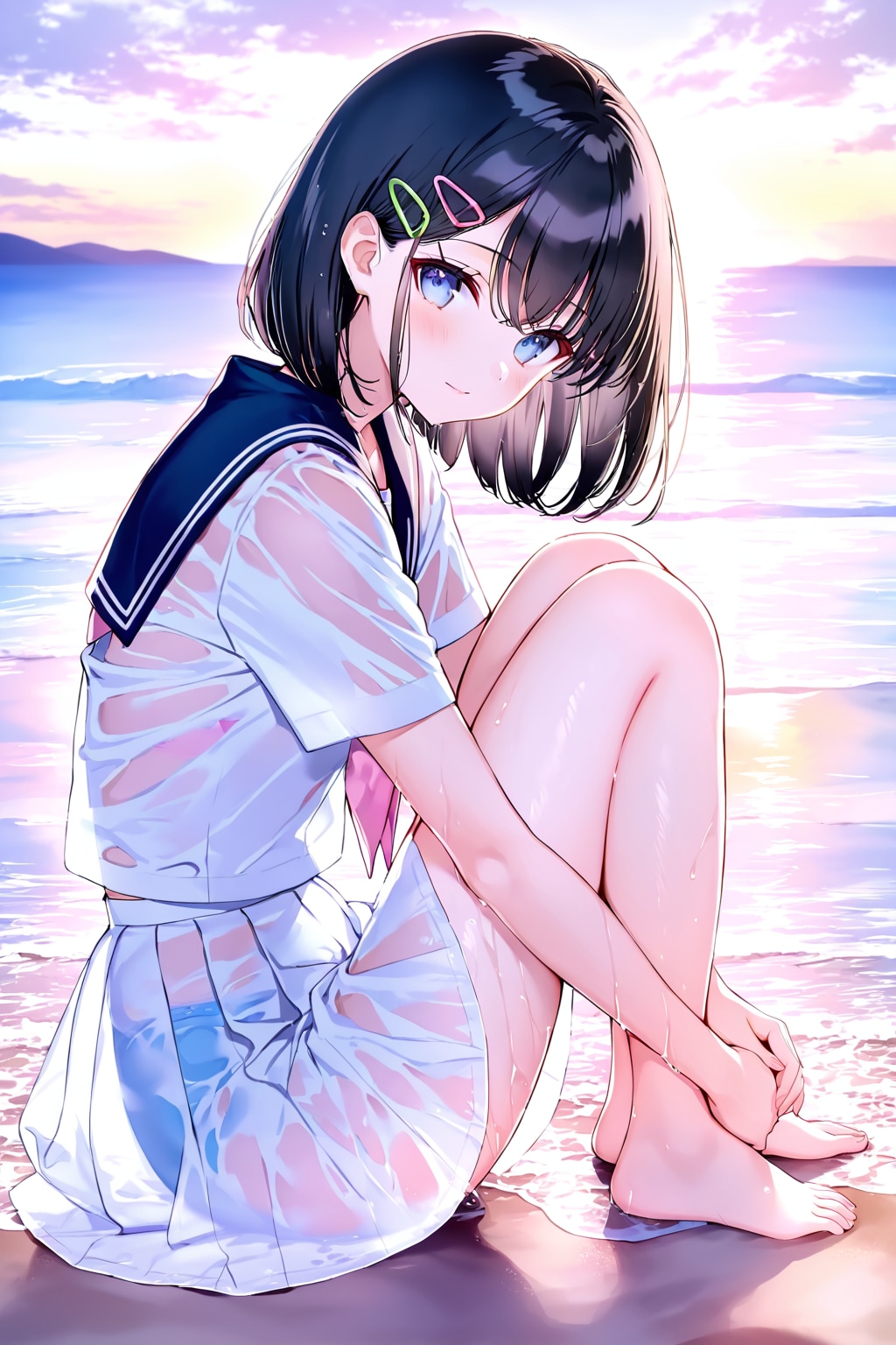 セーラー服と砂浜(LILAC)(R-15)(3)