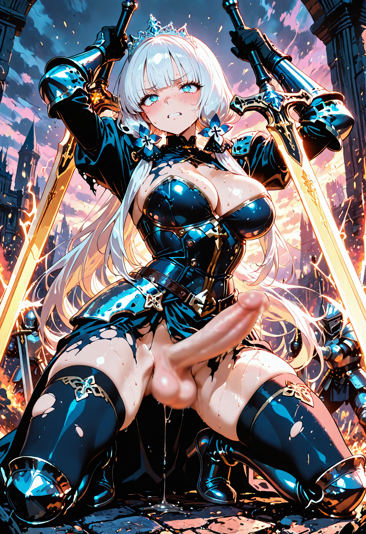 フタナリ姫騎士（二刀流）