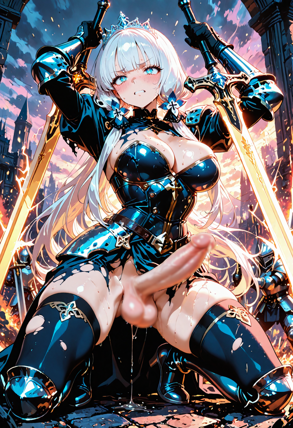 フタナリ姫騎士（二刀流）