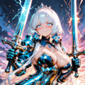 フタナリ姫騎士（二刀流） 2枚目