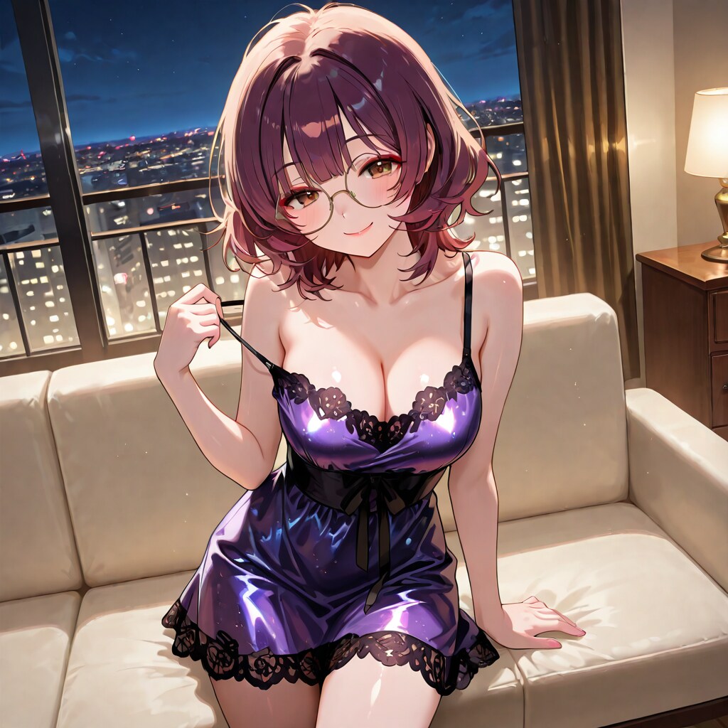 メガネっ子　スリップ