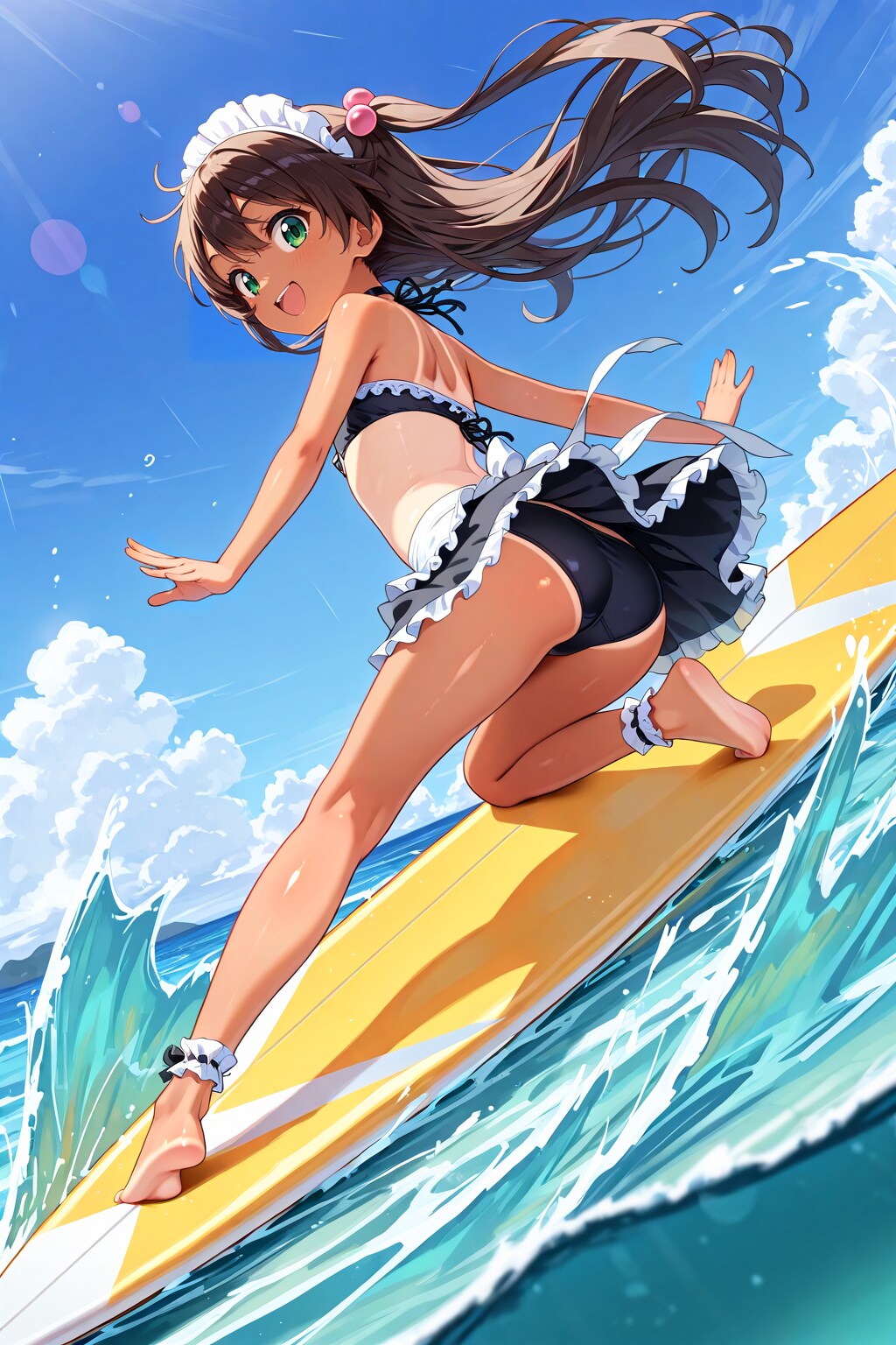 【実験】メイド × サーファー