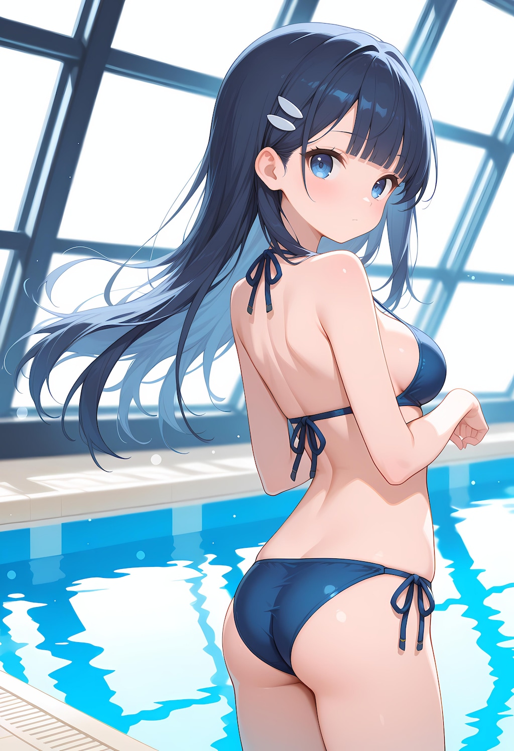 チサちゃんin例のプール