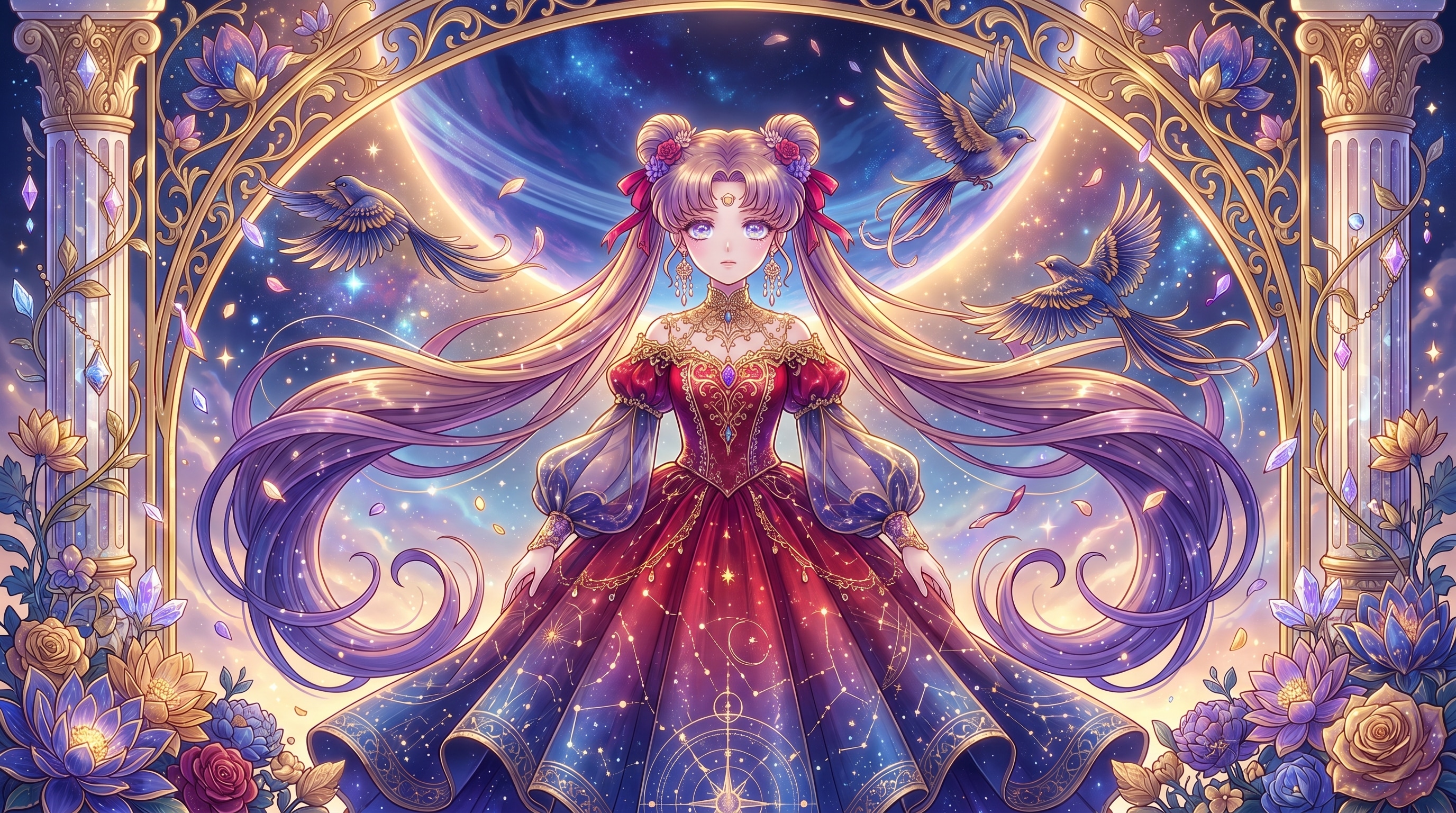 蒼穹環星の聖裳 | の人気AIイラスト・グラビア