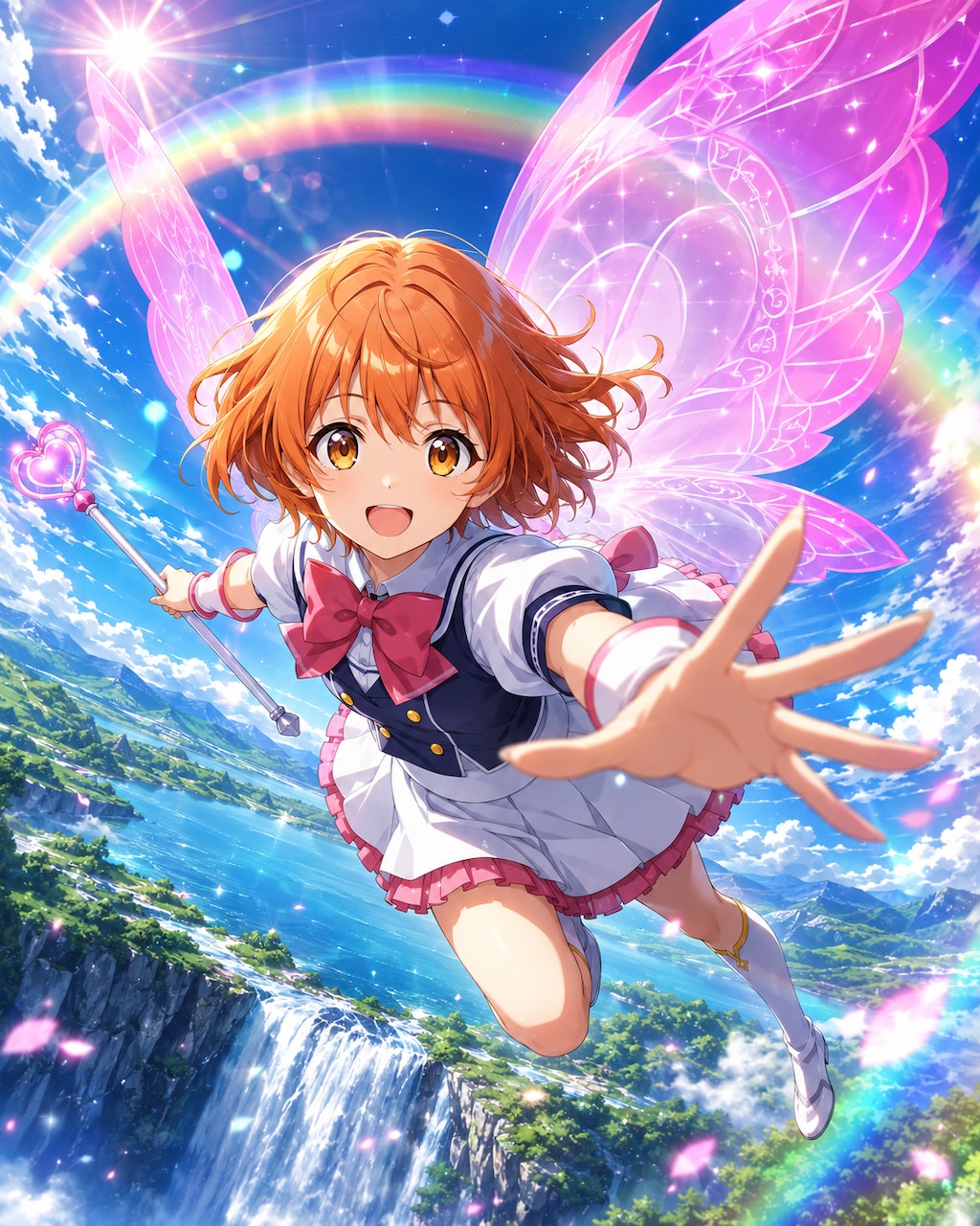 虹の輪を越え