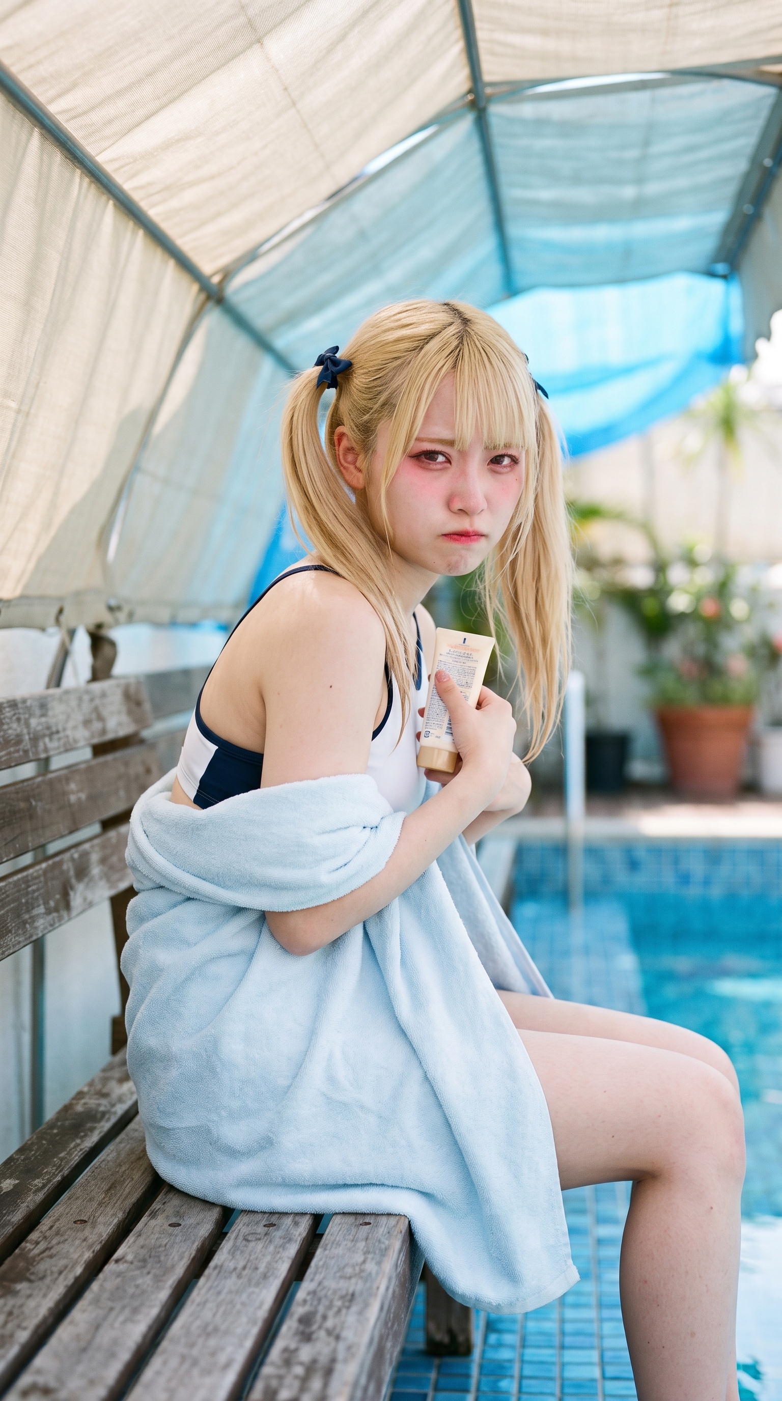 Wrapped in Quiet Blue