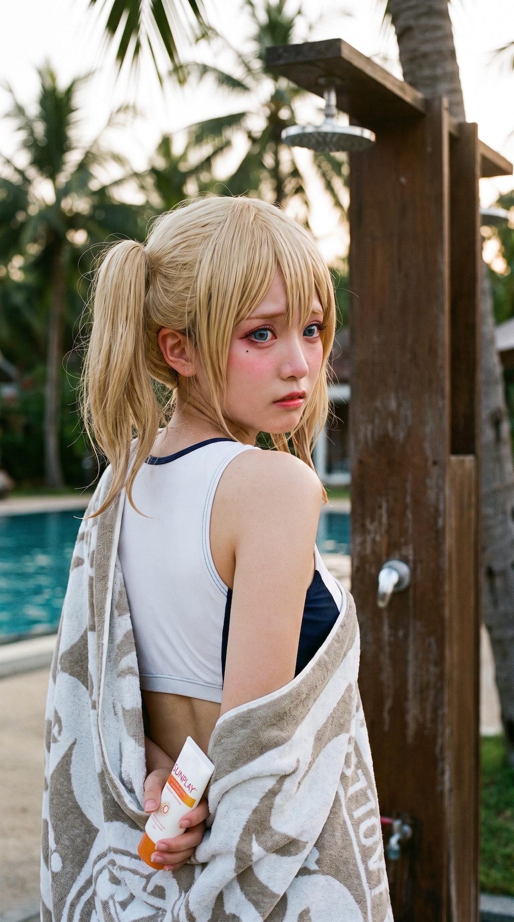 Wrapped in Quiet Blue