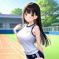 サキちゃんのスリーブレス学園 2枚目