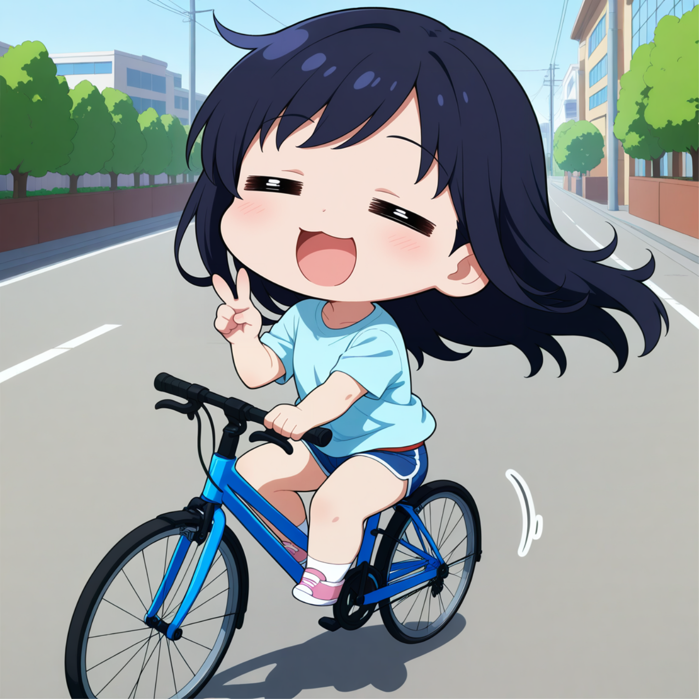 チャリできた | の人気AIイラスト・グラビア