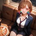薄暗い部屋に連れてこられた制服JK（落ちあり） 2枚目