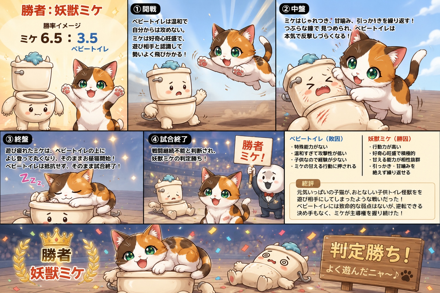 VS妖獣ミケ