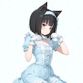 ジト目なゴシックねこ娘 3枚目