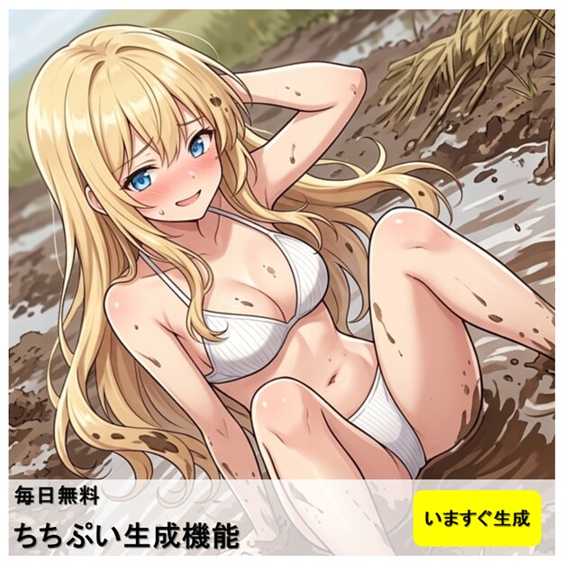 毎日無料 ちちぷい生成機能