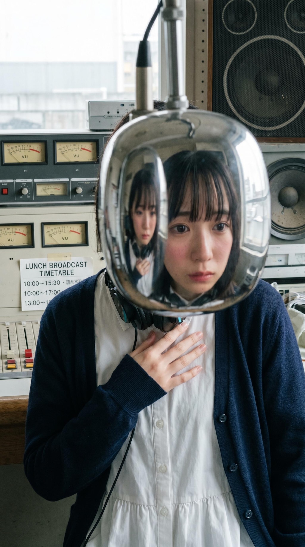 The Girl Behind the Morning Announcement