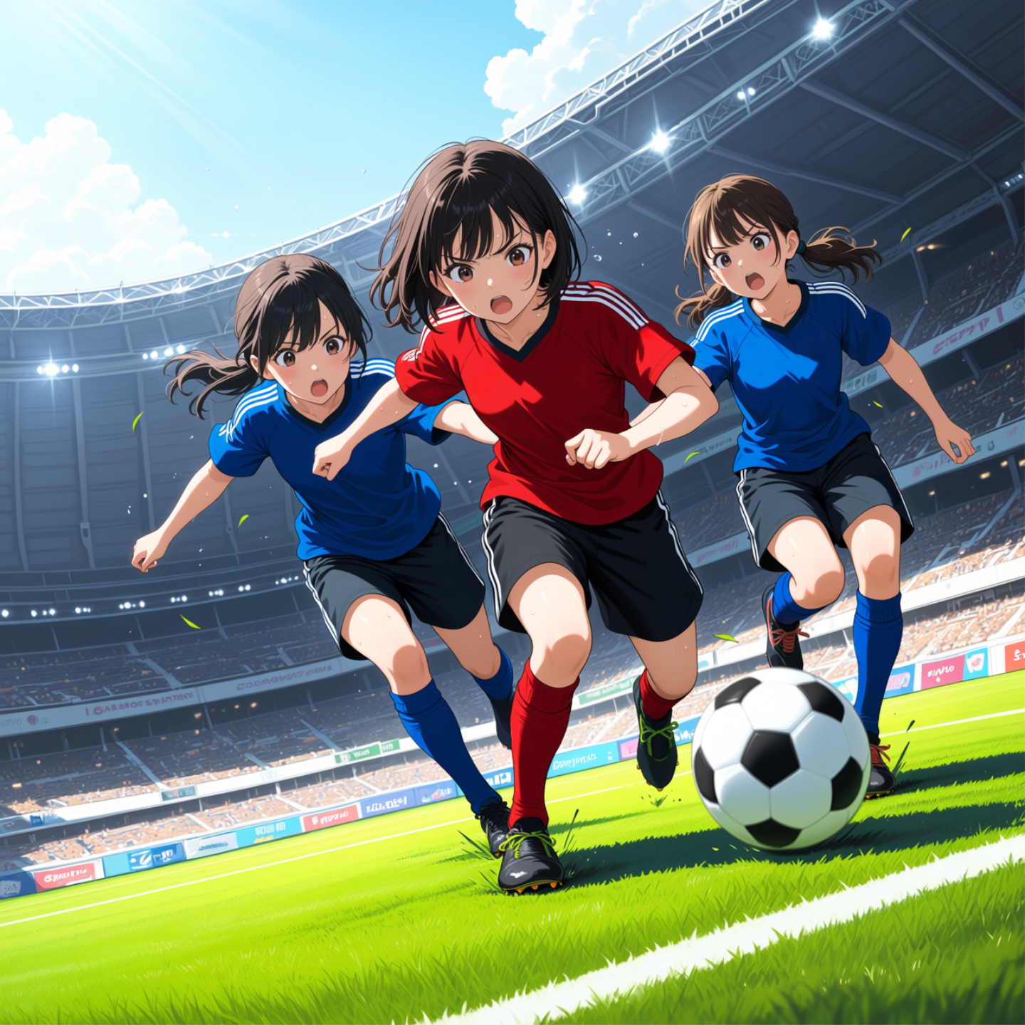 シュートを止める