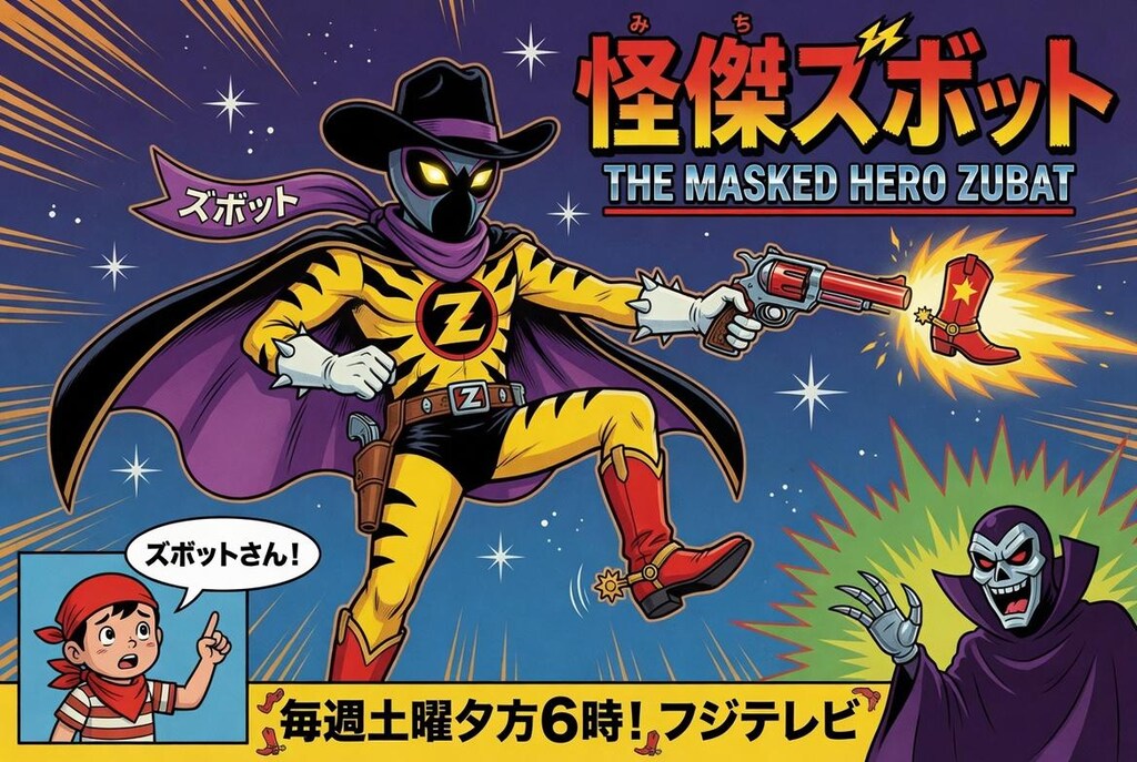 怪傑ズボット　日本じゃ二番目だ
