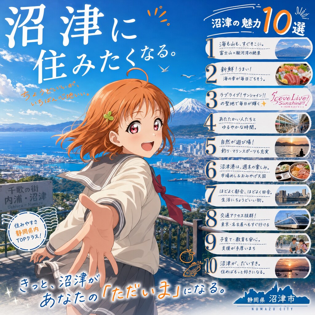 沼津においでよ | の人気AIイラスト・グラビア