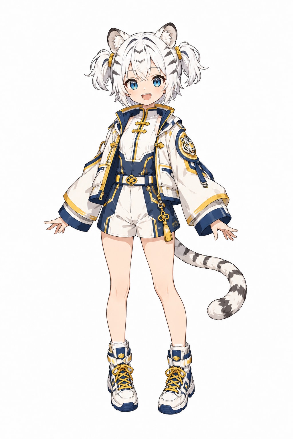 凛虎ちゃんの立ち絵 | の人気AIイラスト・グラビア